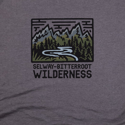 Selway-Bitterroot Wilderness T-Shirt Adventure and Outdoors Themed T-Shirt