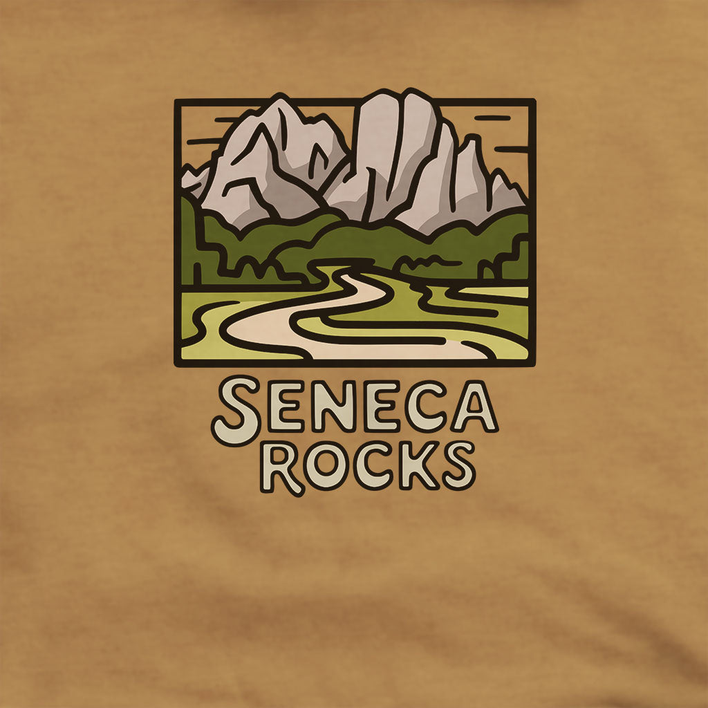 Seneca Rocks Hoodie Adventure and Outdoors Themed Hoodie