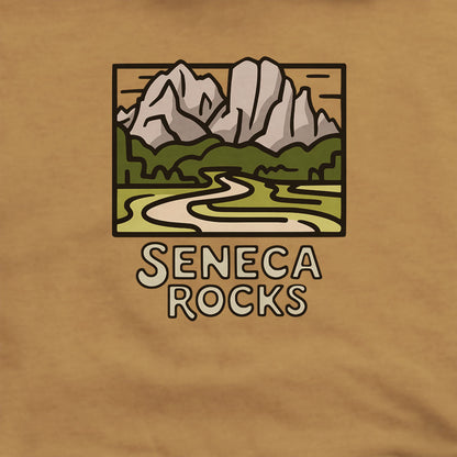 Seneca Rocks Hoodie Adventure and Outdoors Themed Hoodie