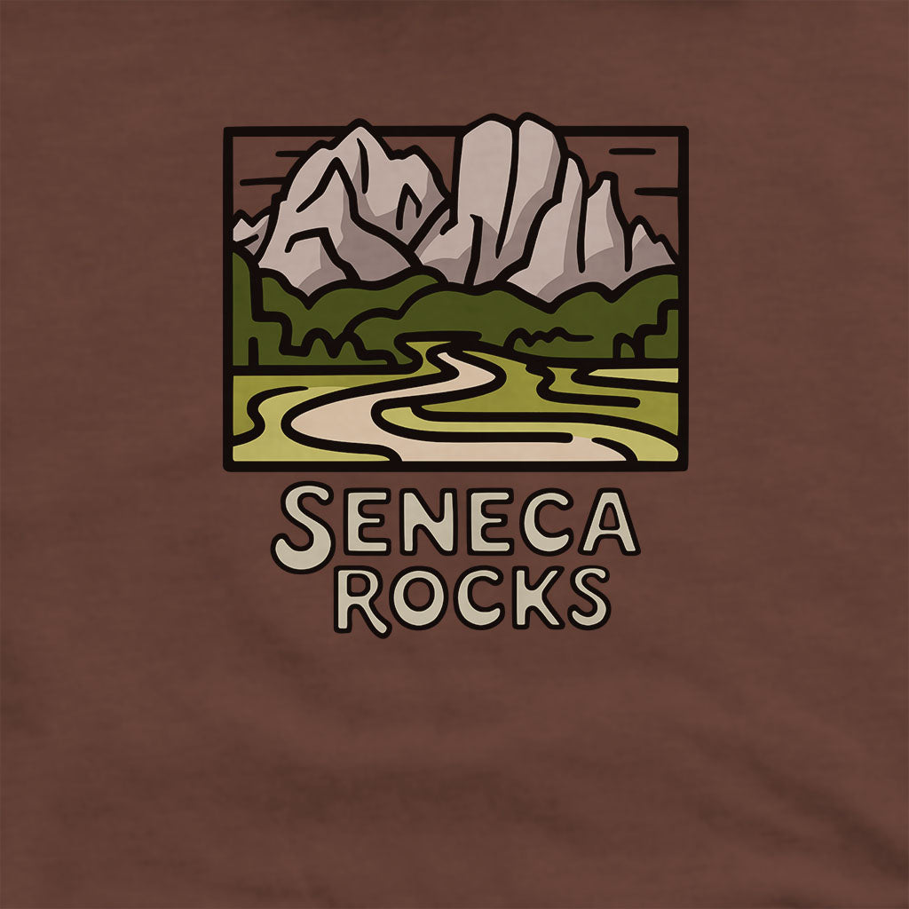 Seneca Rocks Hoodie Adventure and Outdoors Themed Hoodie