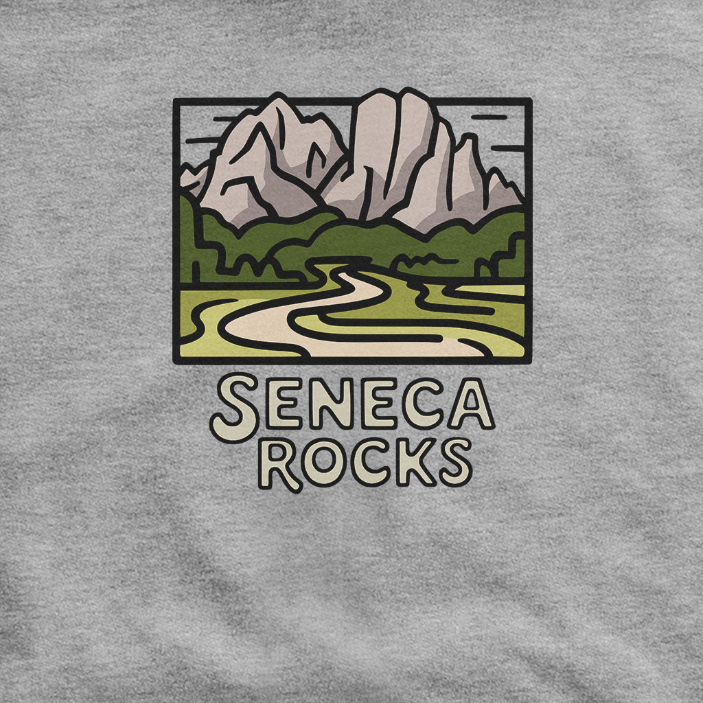 Seneca Rocks Hoodie Adventure and Outdoors Themed Hoodie