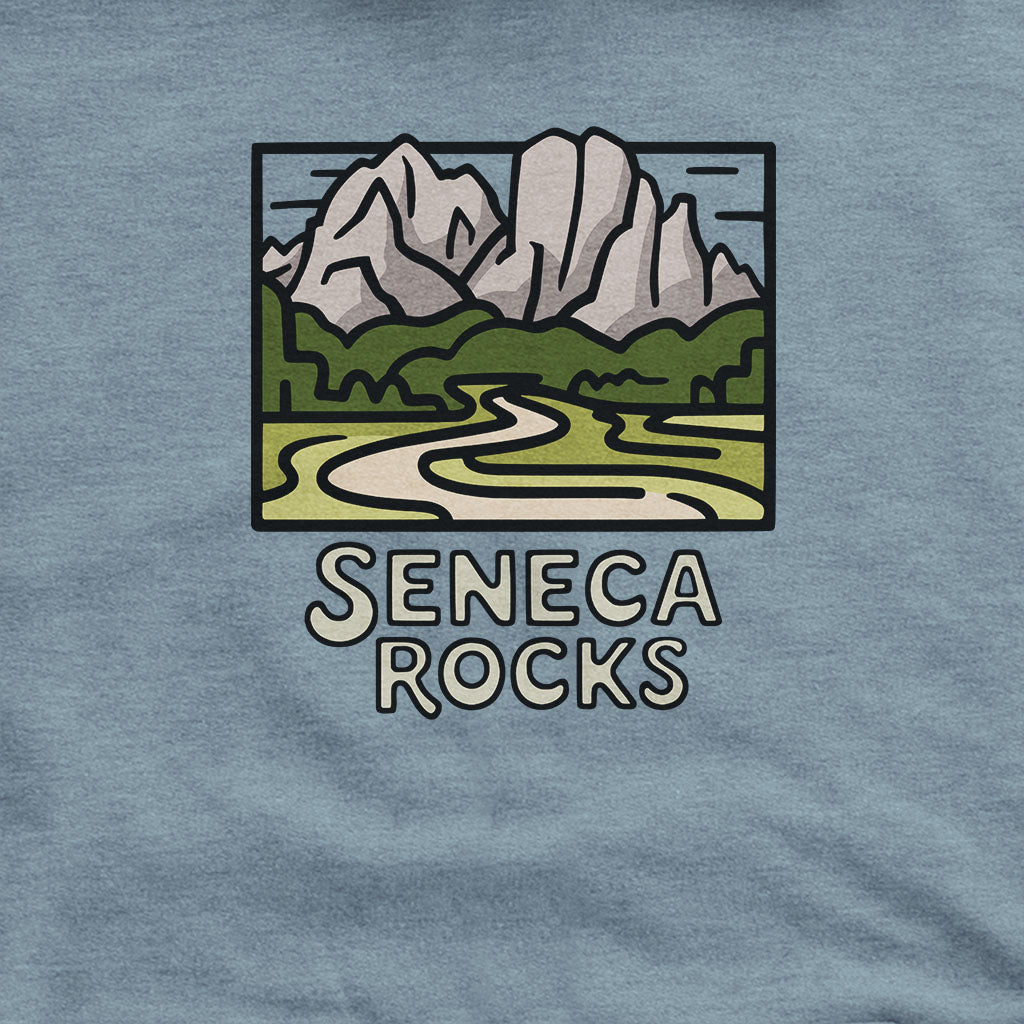 Seneca Rocks Hoodie Adventure and Outdoors Themed Hoodie
