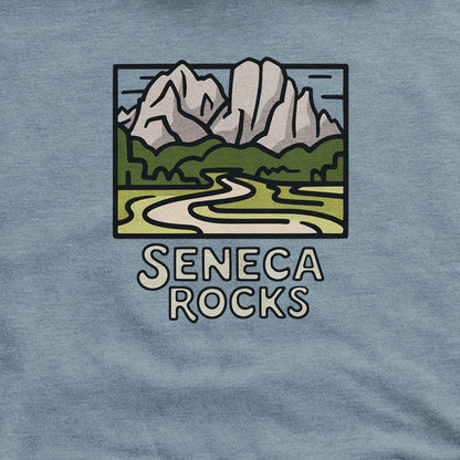 Seneca Rocks Hoodie Adventure and Outdoors Themed Hoodie