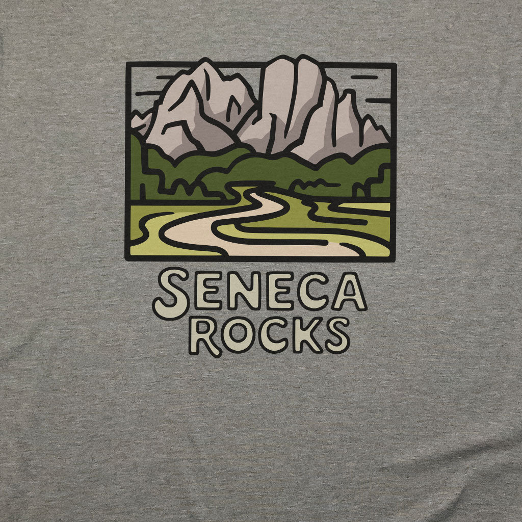 Seneca Rocks T-Shirt Adventure and Outdoors Themed T-Shirt