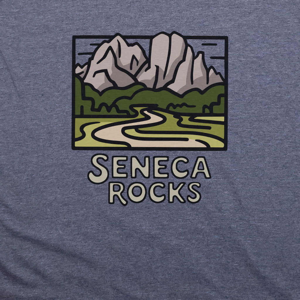Seneca Rocks T-Shirt Adventure and Outdoors Themed T-Shirt