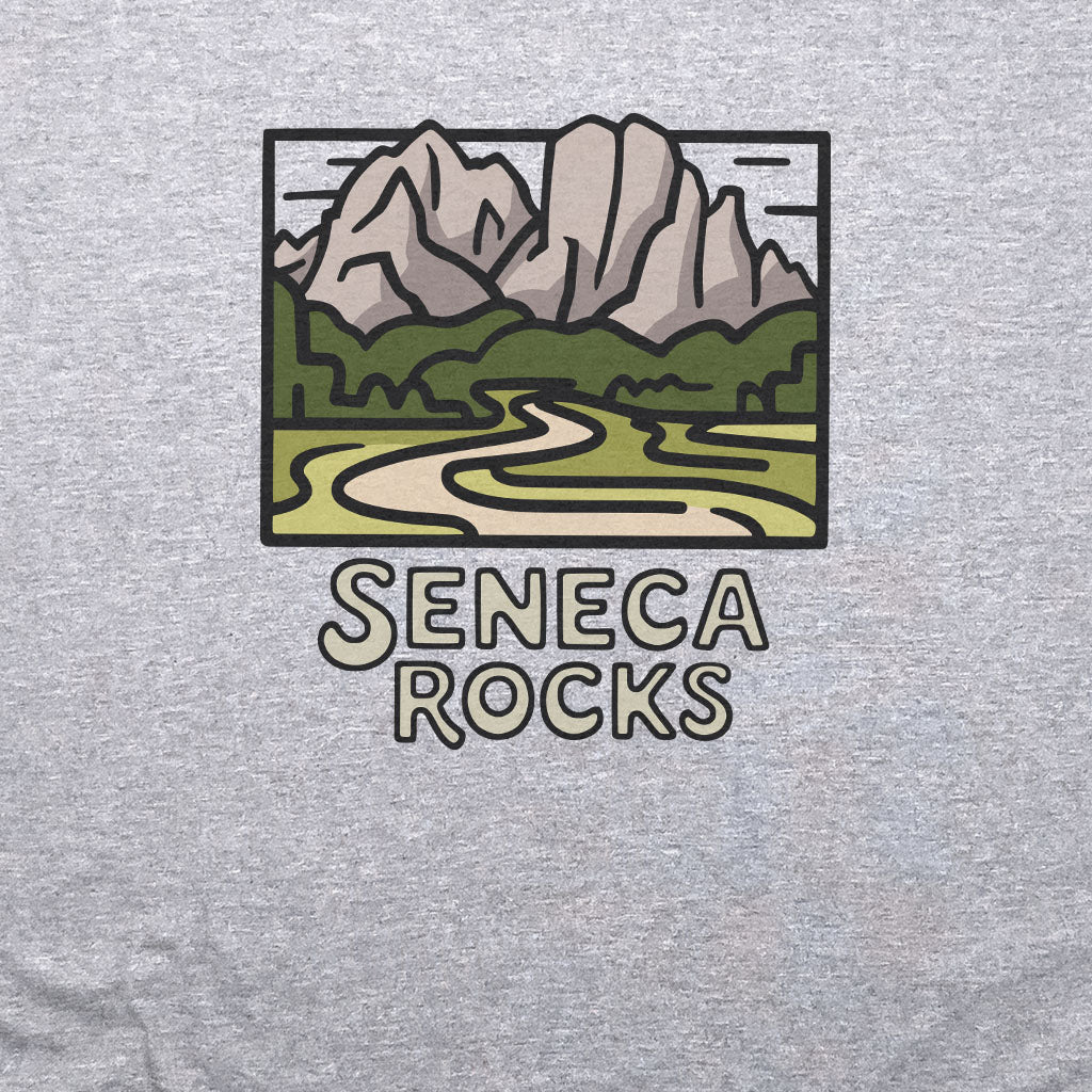 Seneca Rocks T-Shirt Adventure and Outdoors Themed T-Shirt