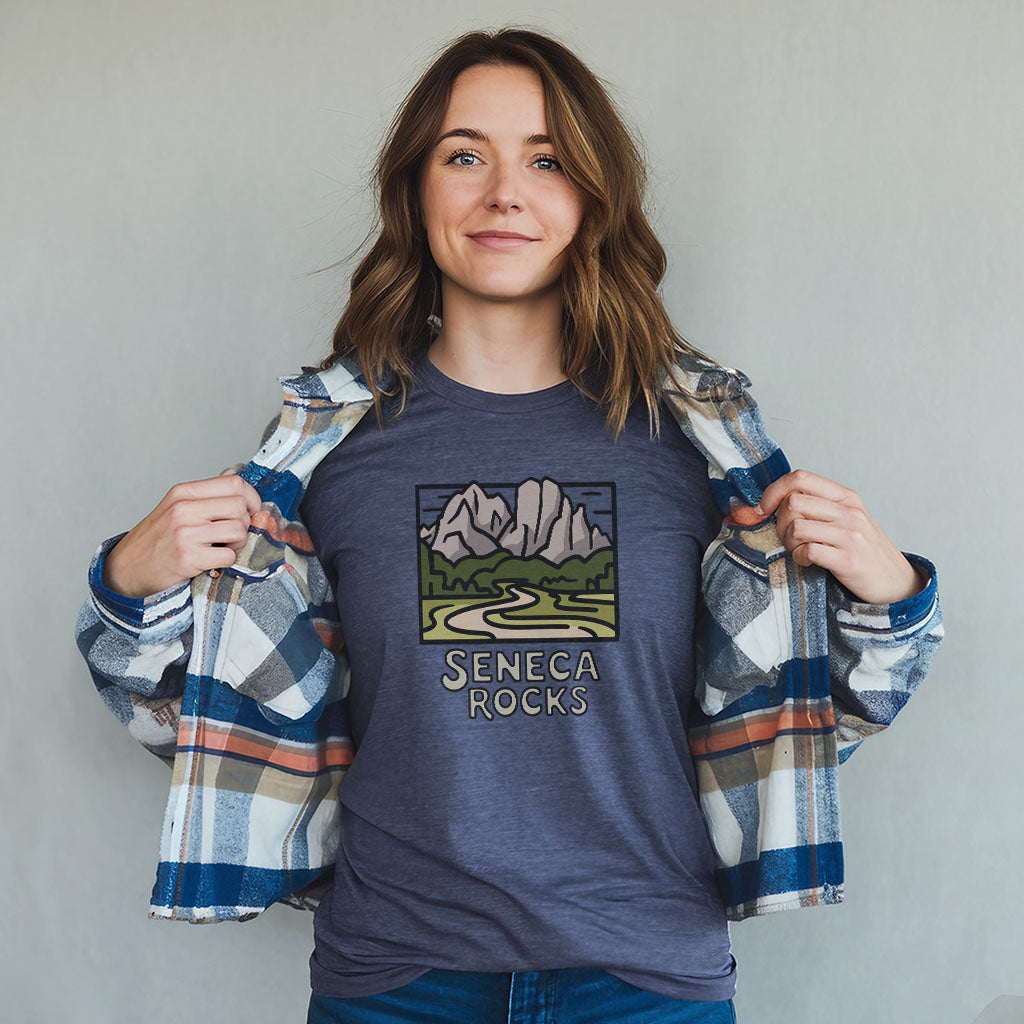 Seneca Rocks T-Shirt Adventure and Outdoors Themed T-Shirt