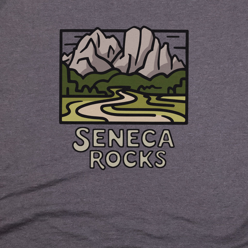 Seneca Rocks T-Shirt Adventure and Outdoors Themed T-Shirt