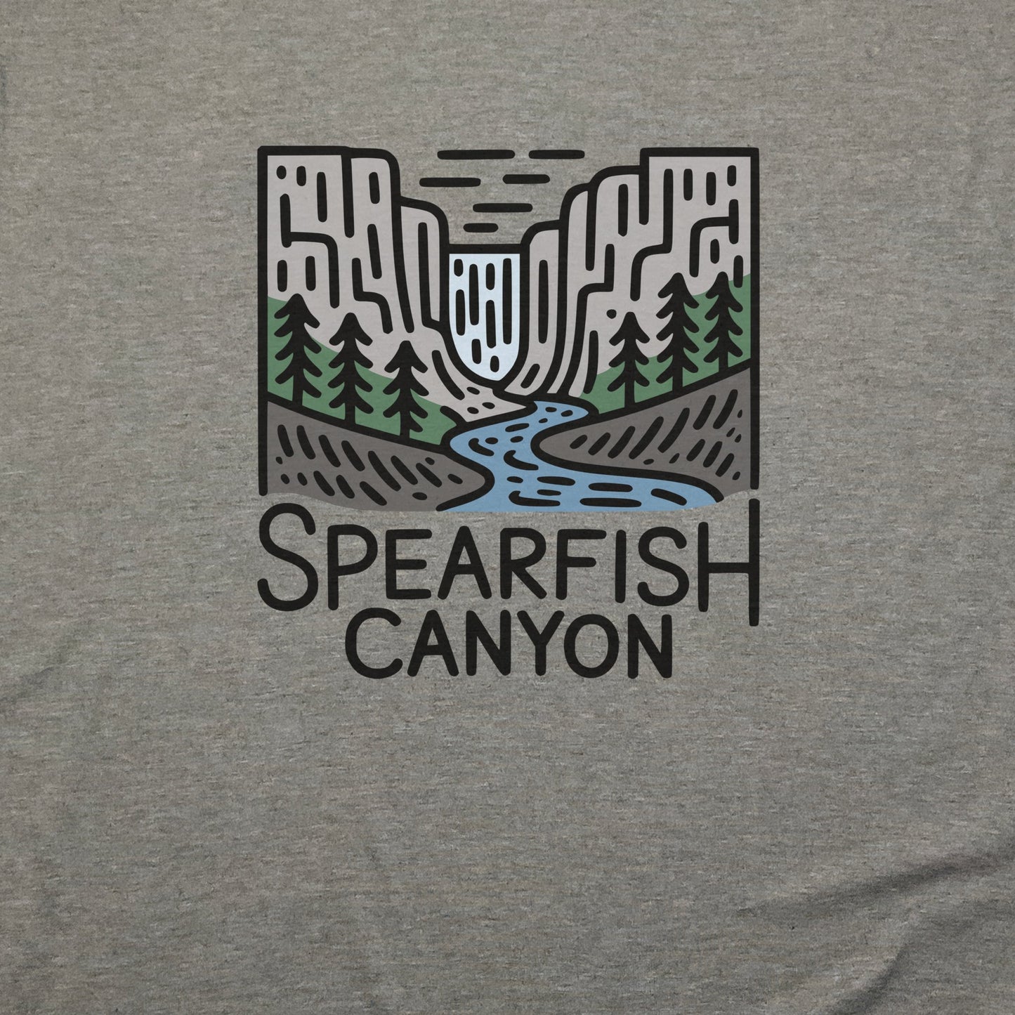 Spearfish Canyon T-Shirt Adventure and Outdoors Themed T-Shirt