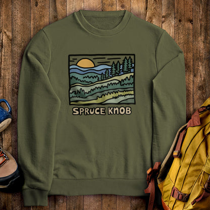 Spruce Knob Crewneck Sweatshirt