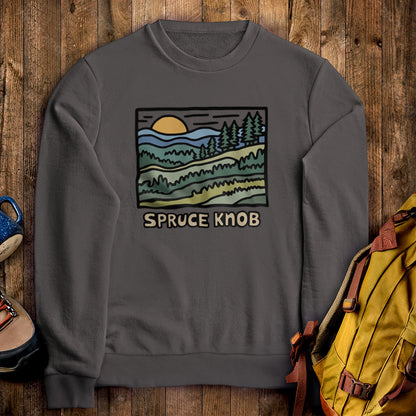 Spruce Knob Crewneck Sweatshirt