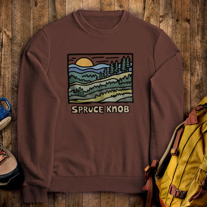 Spruce Knob Crewneck Sweatshirt