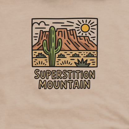 Superstition Mountain Hoodie Adventure and Outdoors Themed Hoodie
