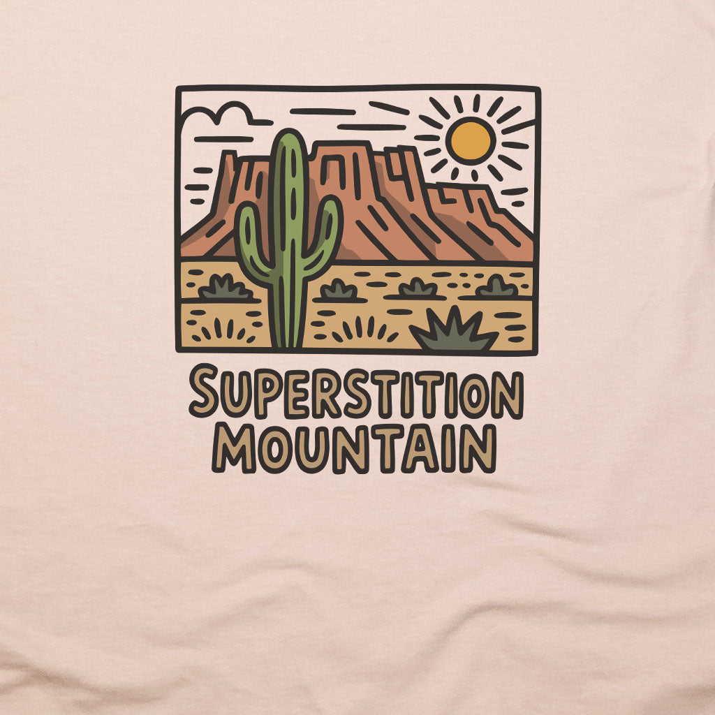 Superstition Mountain T-Shirt Adventure and Outdoors Themed T-Shirt