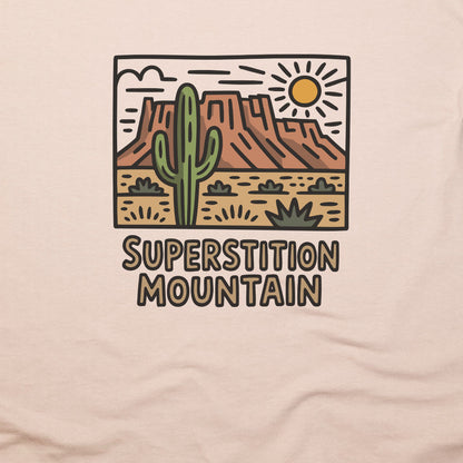 Superstition Mountain T-Shirt Adventure and Outdoors Themed T-Shirt