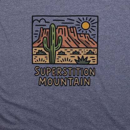 Superstition Mountain T-Shirt Adventure and Outdoors Themed T-Shirt