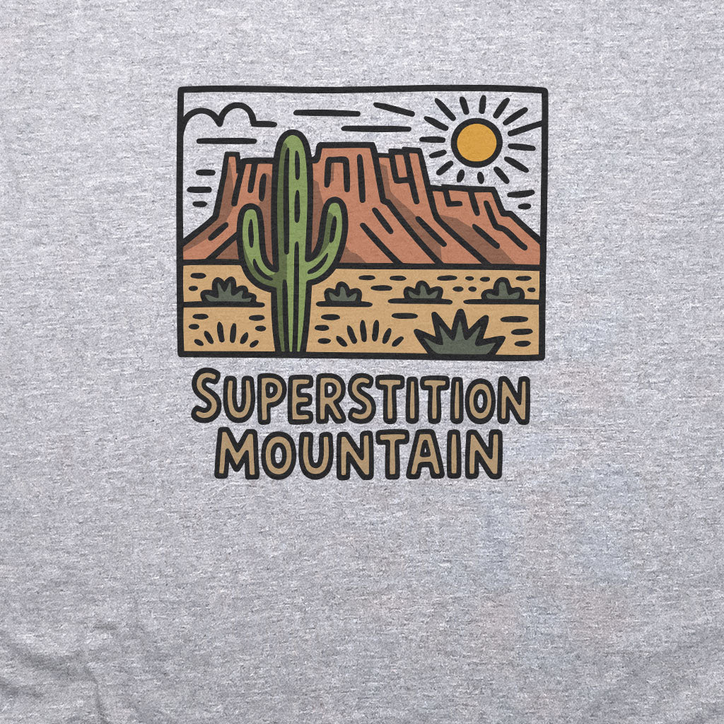 Superstition Mountain T-Shirt Adventure and Outdoors Themed T-Shirt