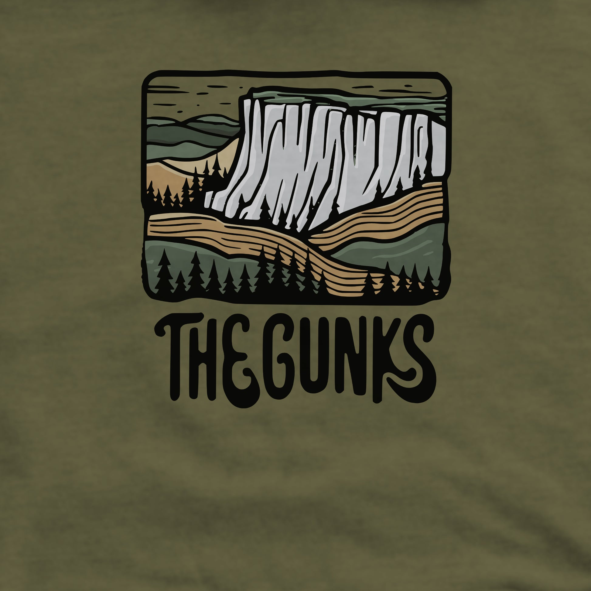 Shawangunk Ridge Crewneck Sweatshirt Adventure and Outdoors Themed Sweatshirt