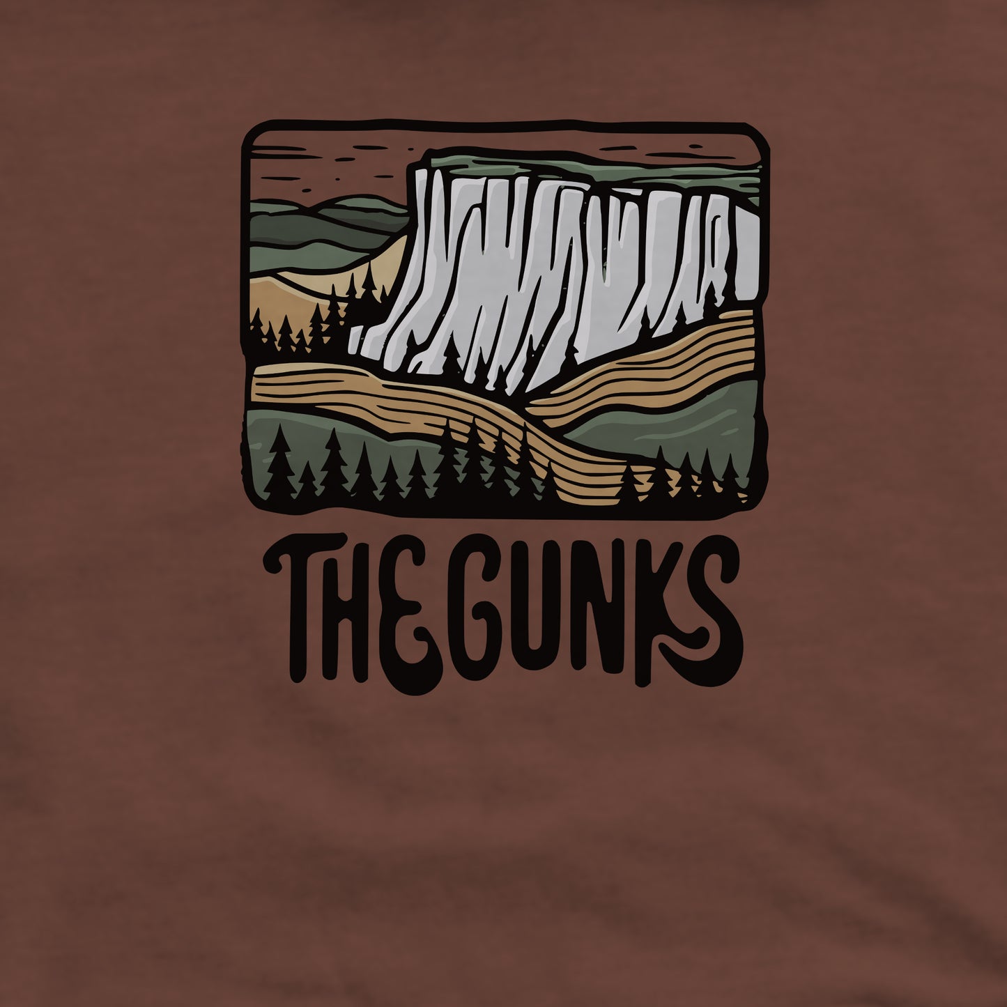 Shawangunk Ridge Crewneck Sweatshirt Adventure and Outdoors Themed Sweatshirt