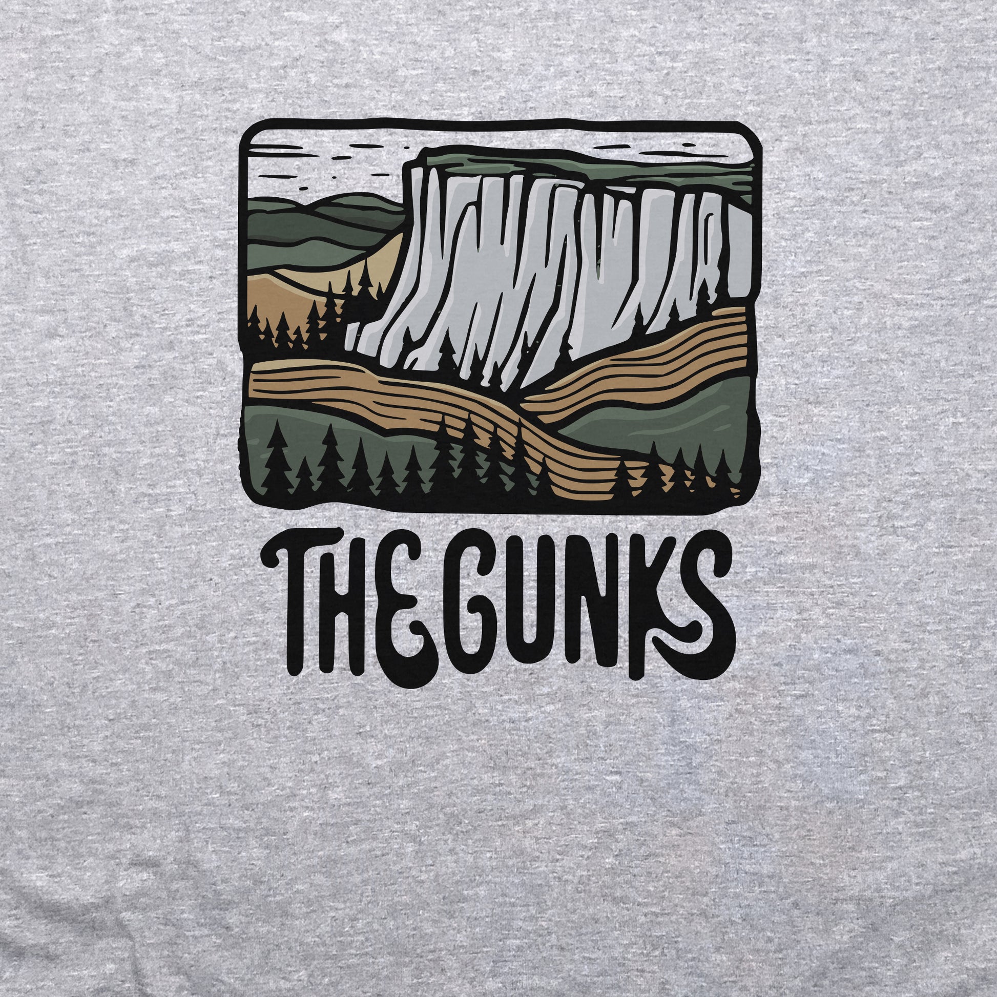 Shawangunk Ridge Crewneck Sweatshirt Adventure and Outdoors Themed Sweatshirt