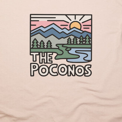 Poconos Mountains T-Shirt Adventure and Outdoors Themed T-Shirt