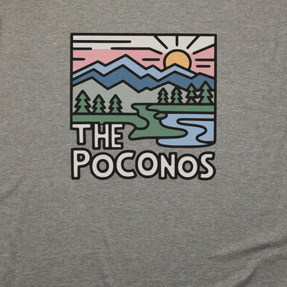 Poconos Mountains T-Shirt Adventure and Outdoors Themed T-Shirt