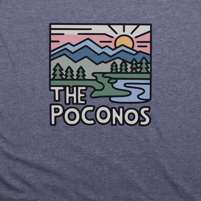 Poconos Mountains T-Shirt Adventure and Outdoors Themed T-Shirt