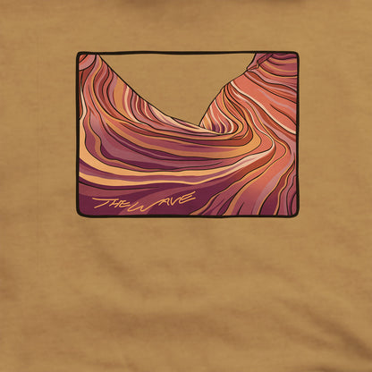 The Wave Hoodie Adventure and Outdoors Themed Hoodie
