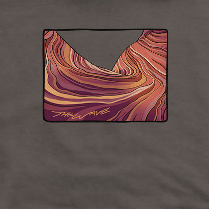 The Wave Hoodie Adventure and Outdoors Themed Hoodie