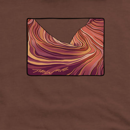 The Wave Hoodie Adventure and Outdoors Themed Hoodie