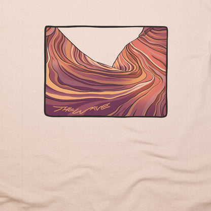 The Wave T-Shirt Adventure and Outdoors Themed T-Shirt