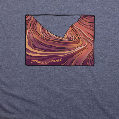 The Wave T-Shirt Adventure and Outdoors Themed T-Shirt