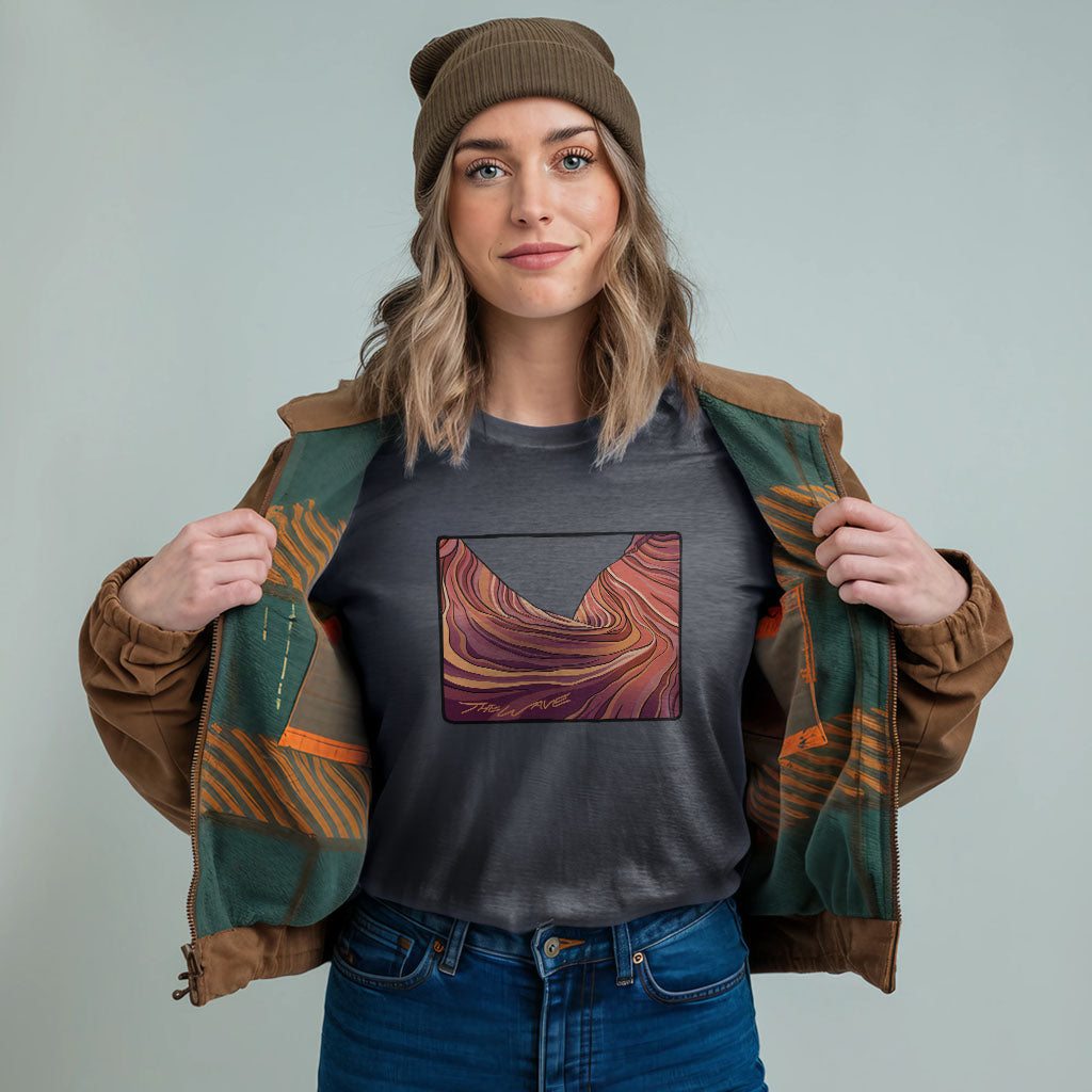 The Wave T-Shirt Adventure and Outdoors Themed T-Shirt