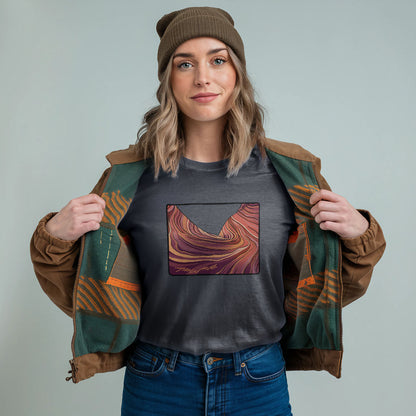 The Wave T-Shirt Adventure and Outdoors Themed T-Shirt