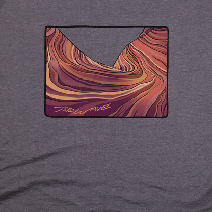The Wave T-Shirt Adventure and Outdoors Themed T-Shirt