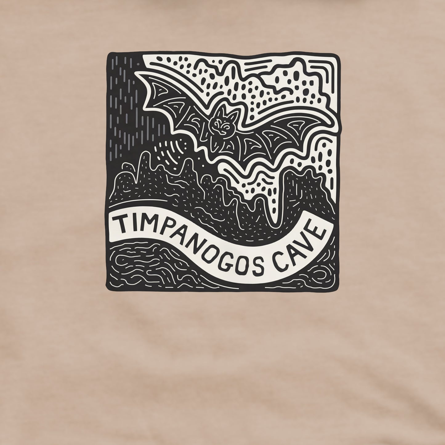 Timpanogos Cave Crewneck Sweatshirt Adventure and Outdoors Themed Sweatshirt