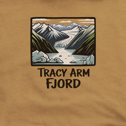 Tracy Arm Fjord Hoodie Adventure and Outdoors Themed Hoodie