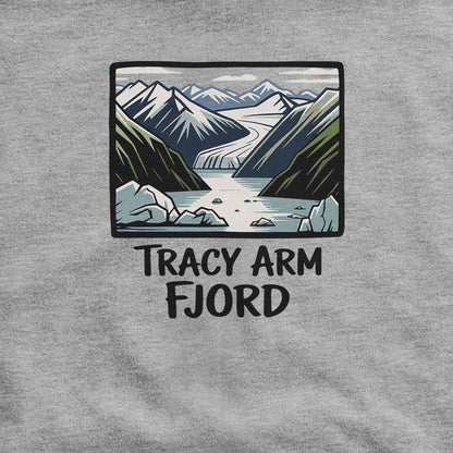 Tracy Arm Fjord Hoodie Adventure and Outdoors Themed Hoodie