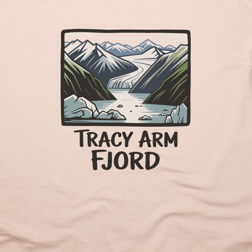 Tracy Arm Fjord T-Shirt Adventure and Outdoors Themed T-Shirt