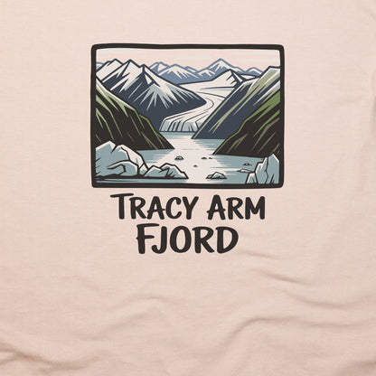 Tracy Arm Fjord T-Shirt Adventure and Outdoors Themed T-Shirt