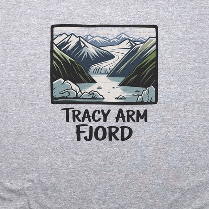 Tracy Arm Fjord T-Shirt Adventure and Outdoors Themed T-Shirt