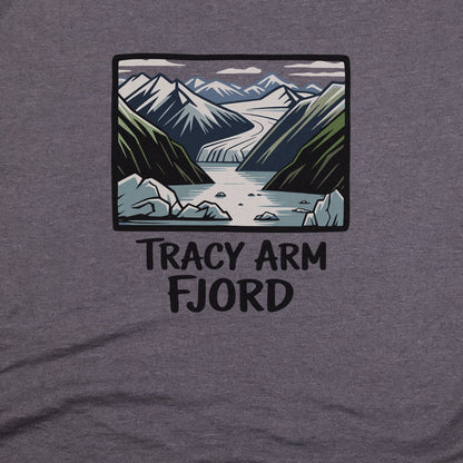 Tracy Arm Fjord T-Shirt Adventure and Outdoors Themed T-Shirt