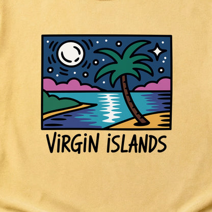 Virgin Islands at Night Cotton T-Shirt