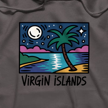 Virgin Islands at Night Hoodie