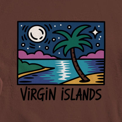 Virgin Islands at Night Crewneck Sweatshirt