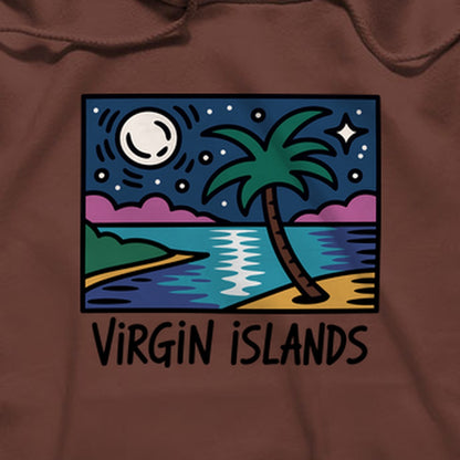 Virgin Islands at Night Hoodie