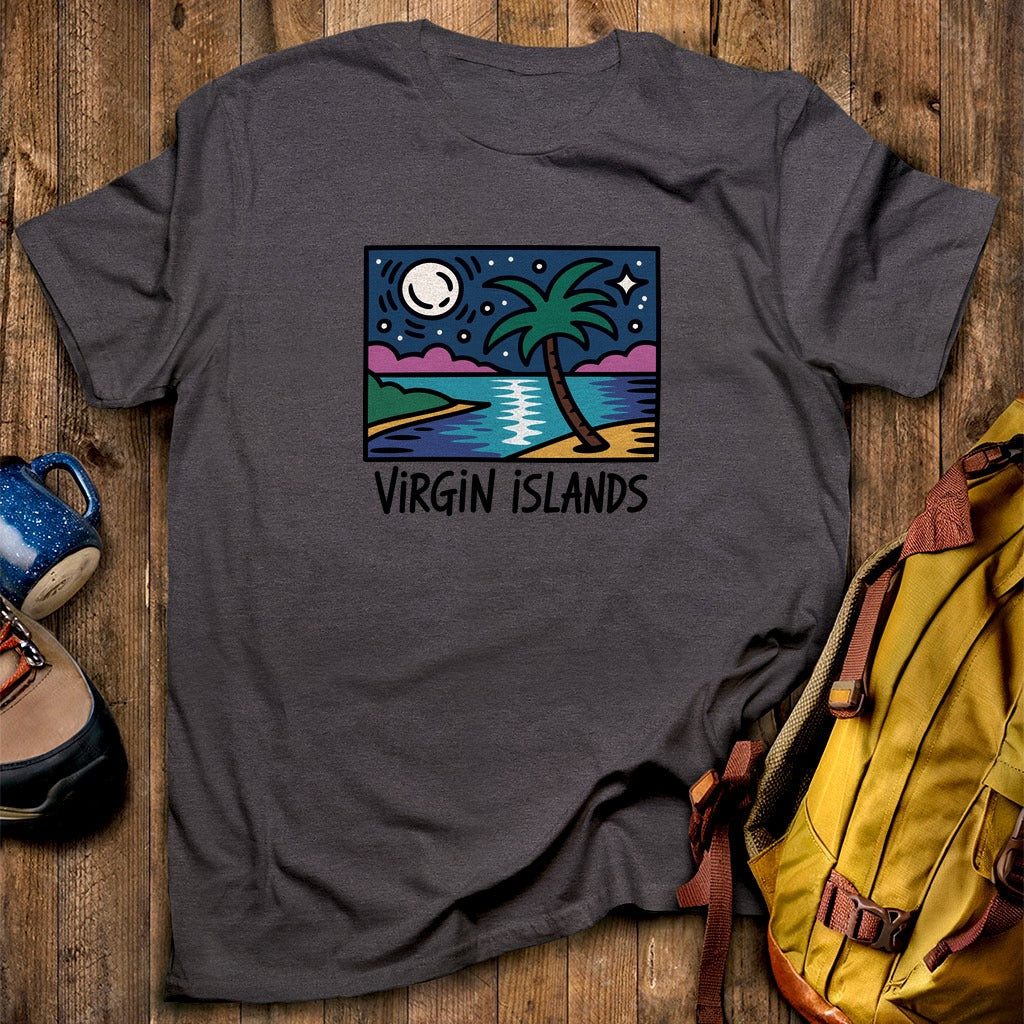 Virgin Islands at Night T-Shirt