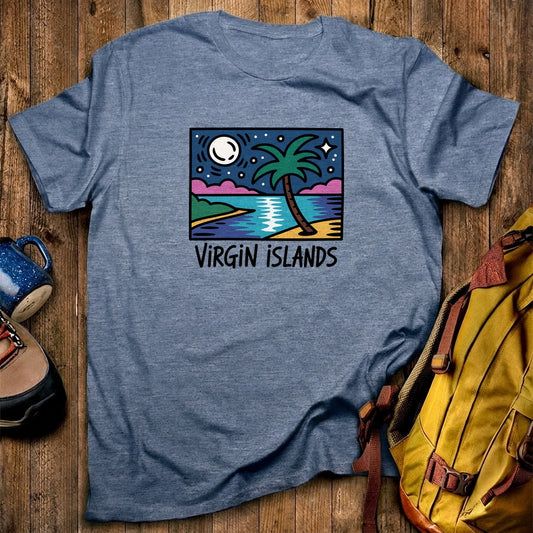 Virgin Islands at Night T-Shirt