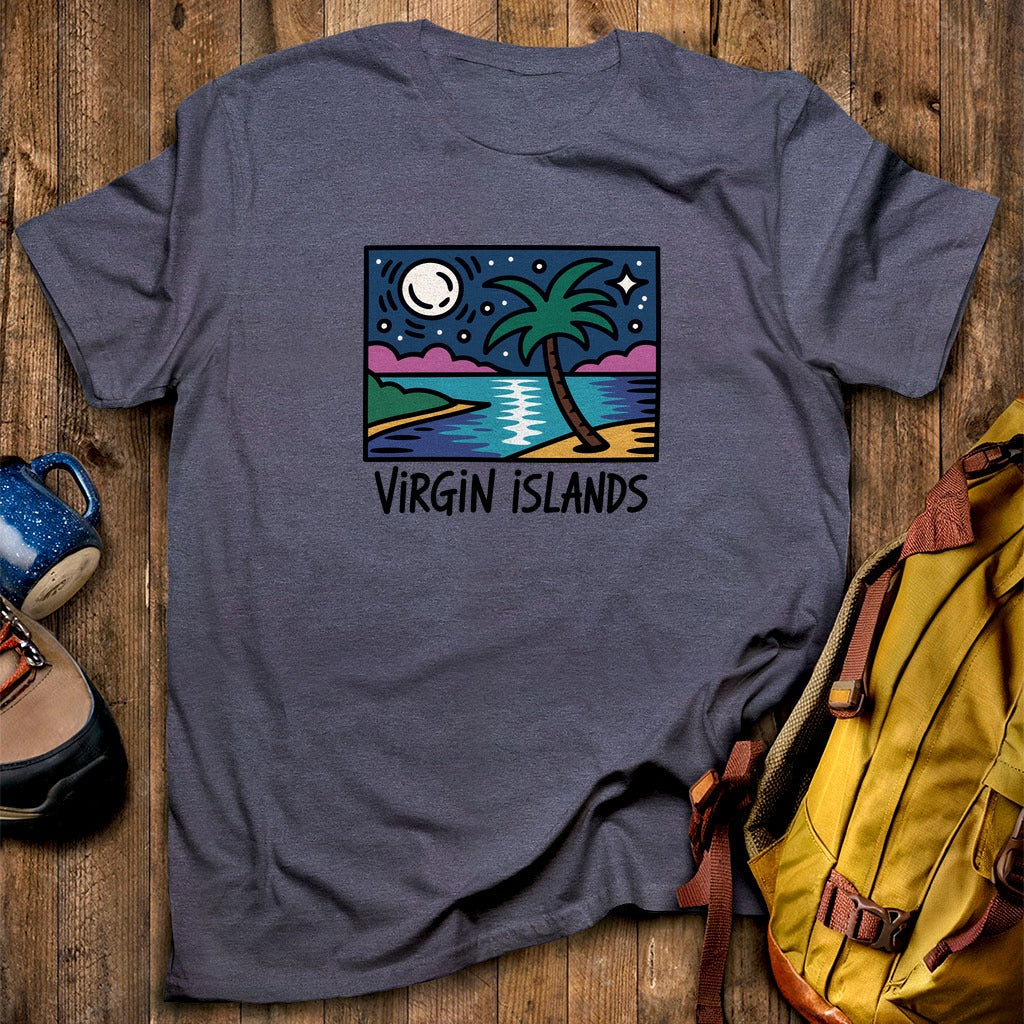 Virgin Islands at Night T-Shirt