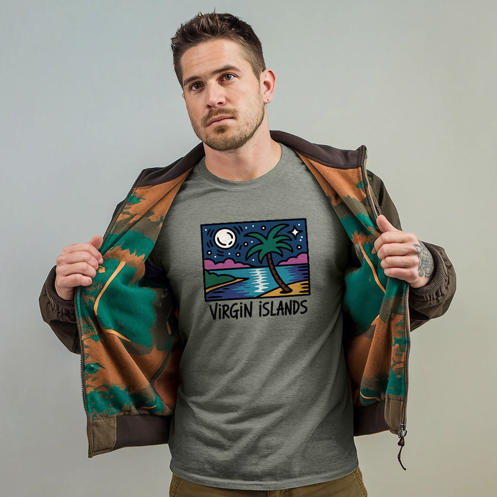 Virgin Islands at Night T-Shirt